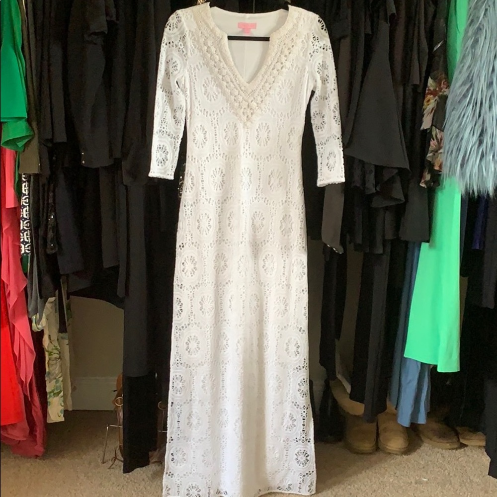 Lilly Pulitzer Lace  Maxi